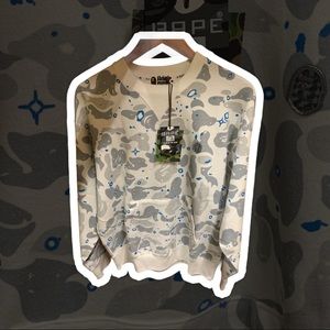 Bape Space Camo Crewneck